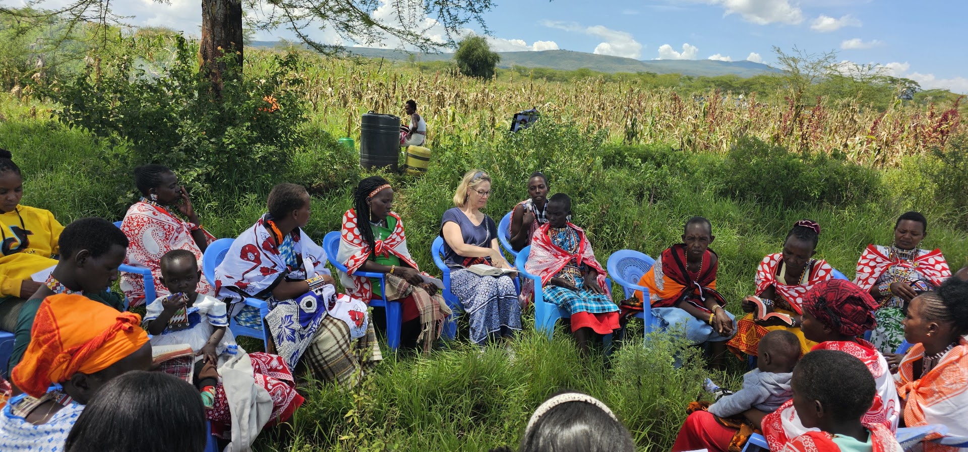 Lulu Thamani community activity in Kenya