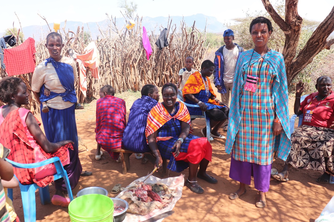 Lulu Thamani community activity in Kenya