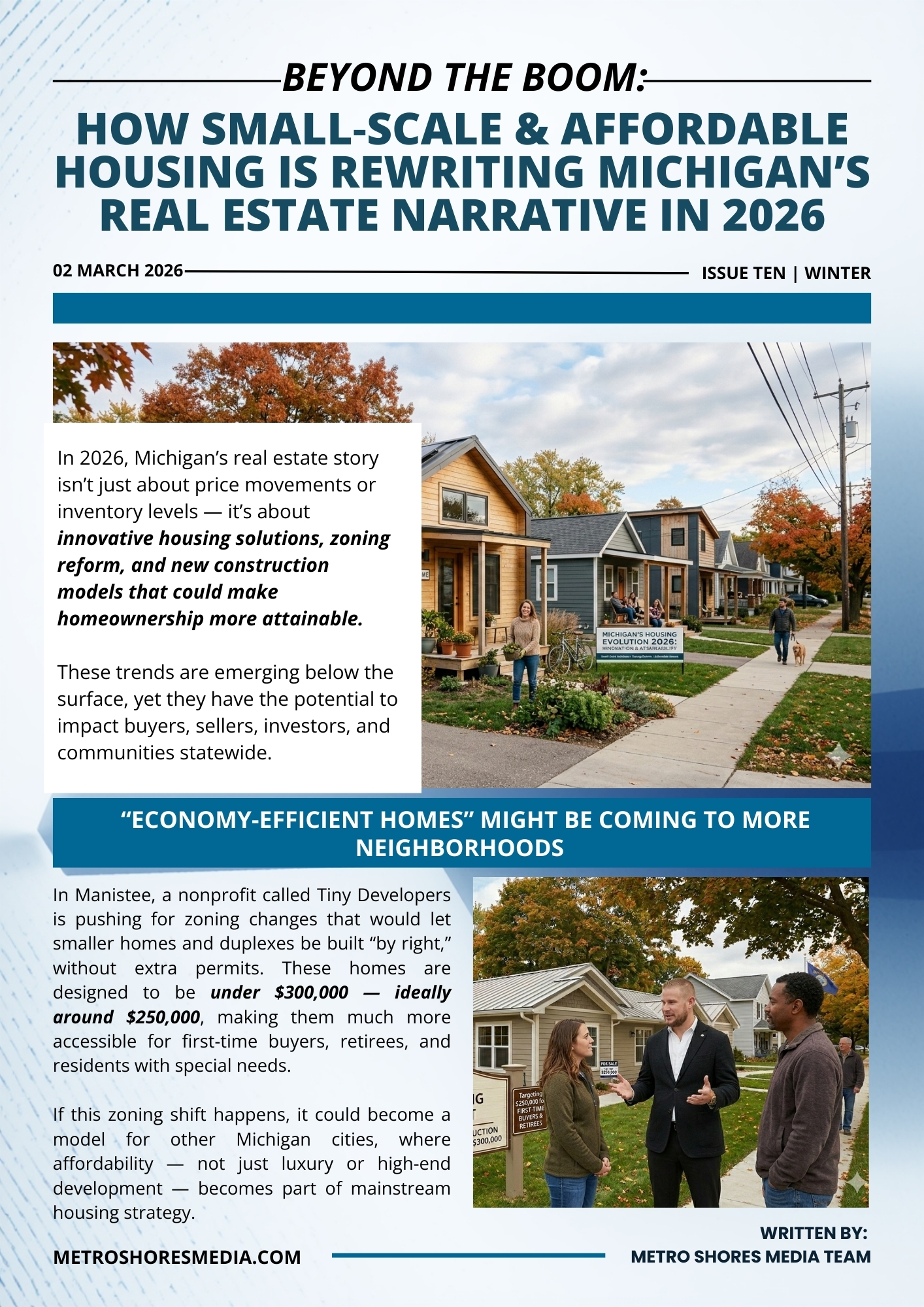 🛖 1️⃣ “Economy‑Efficient Homes” Might Be Coming to More Neighborhoods