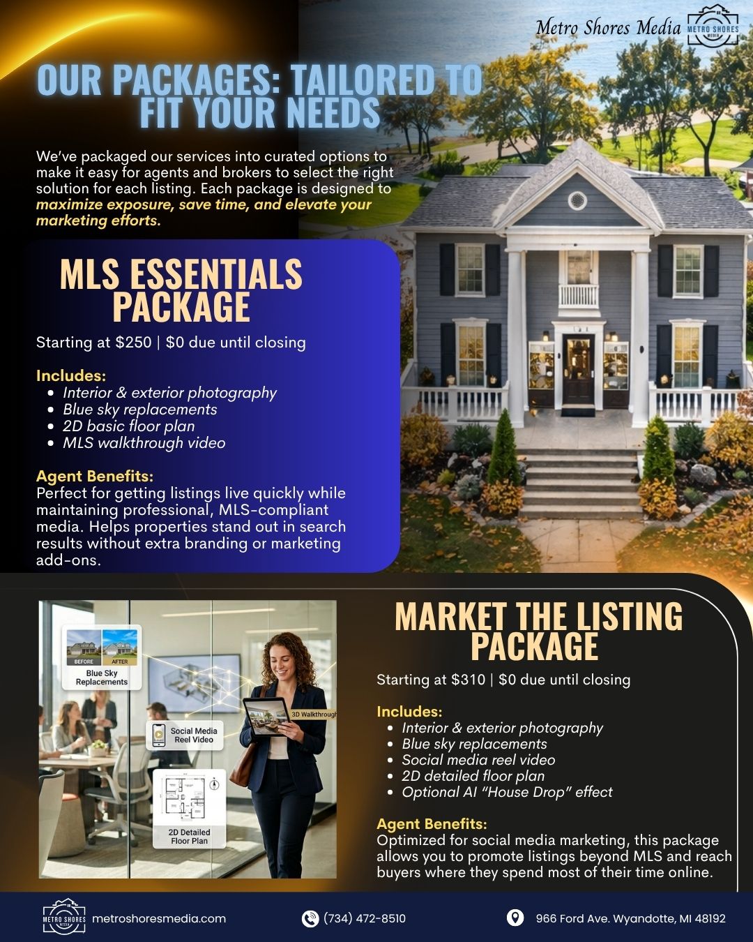 Our Packages: Tailored to Fit Your Needs