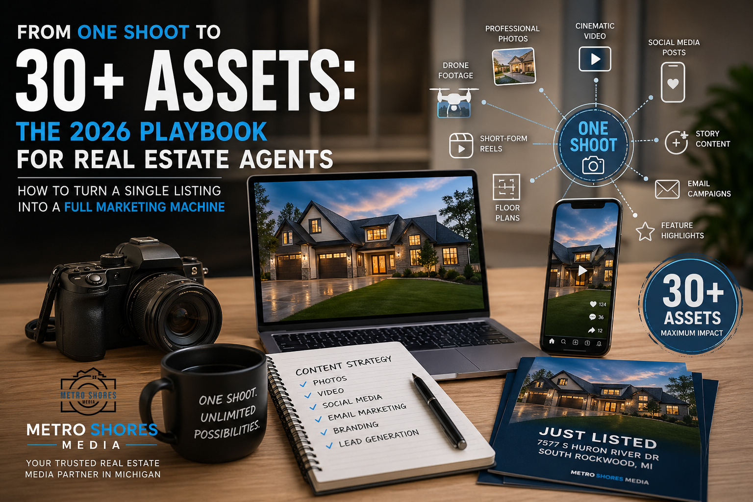 From One Shoot to 30+ Assets: The 2026 Playbook for Real Estate Agents