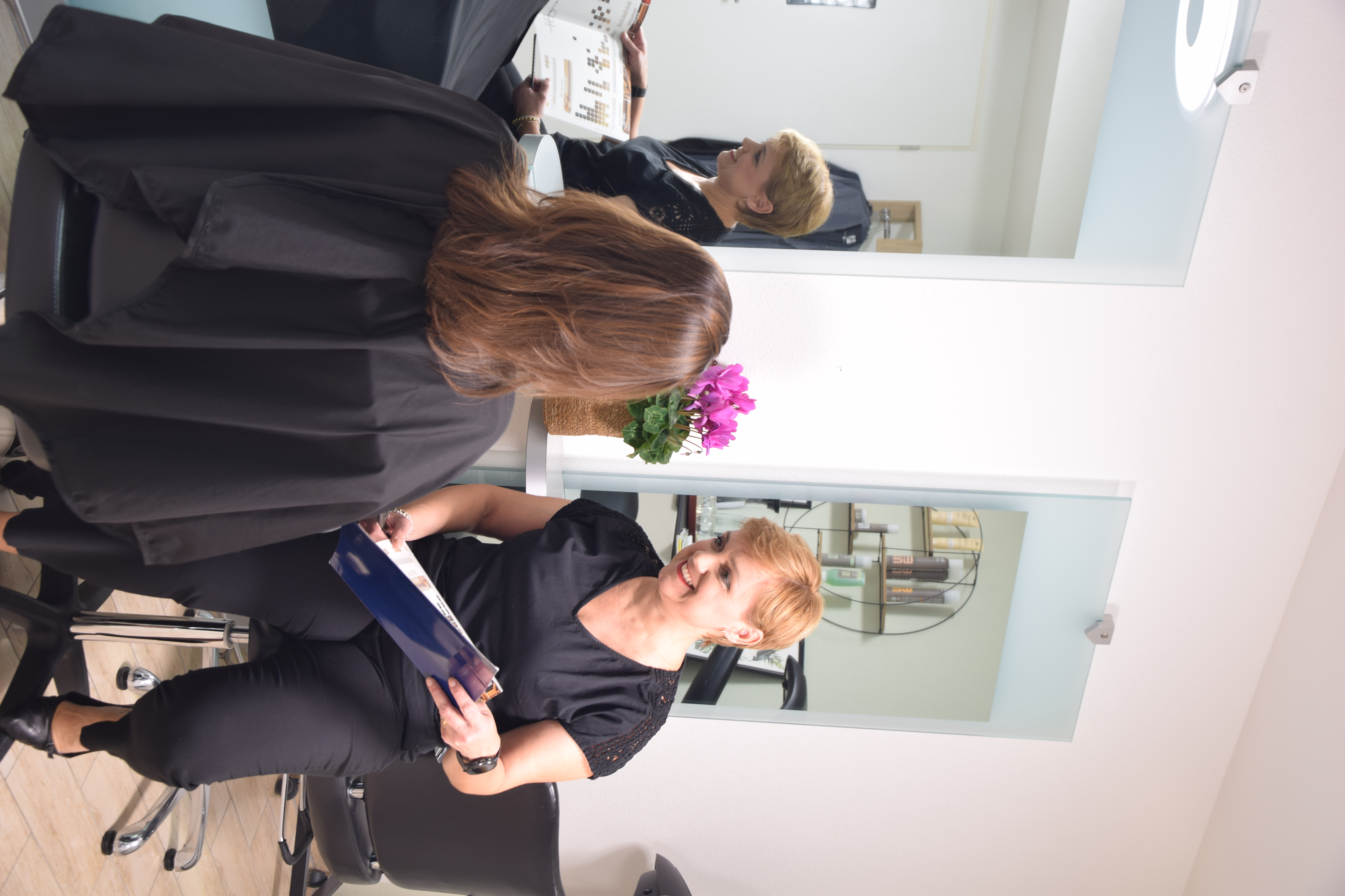 Innenansicht des Salons