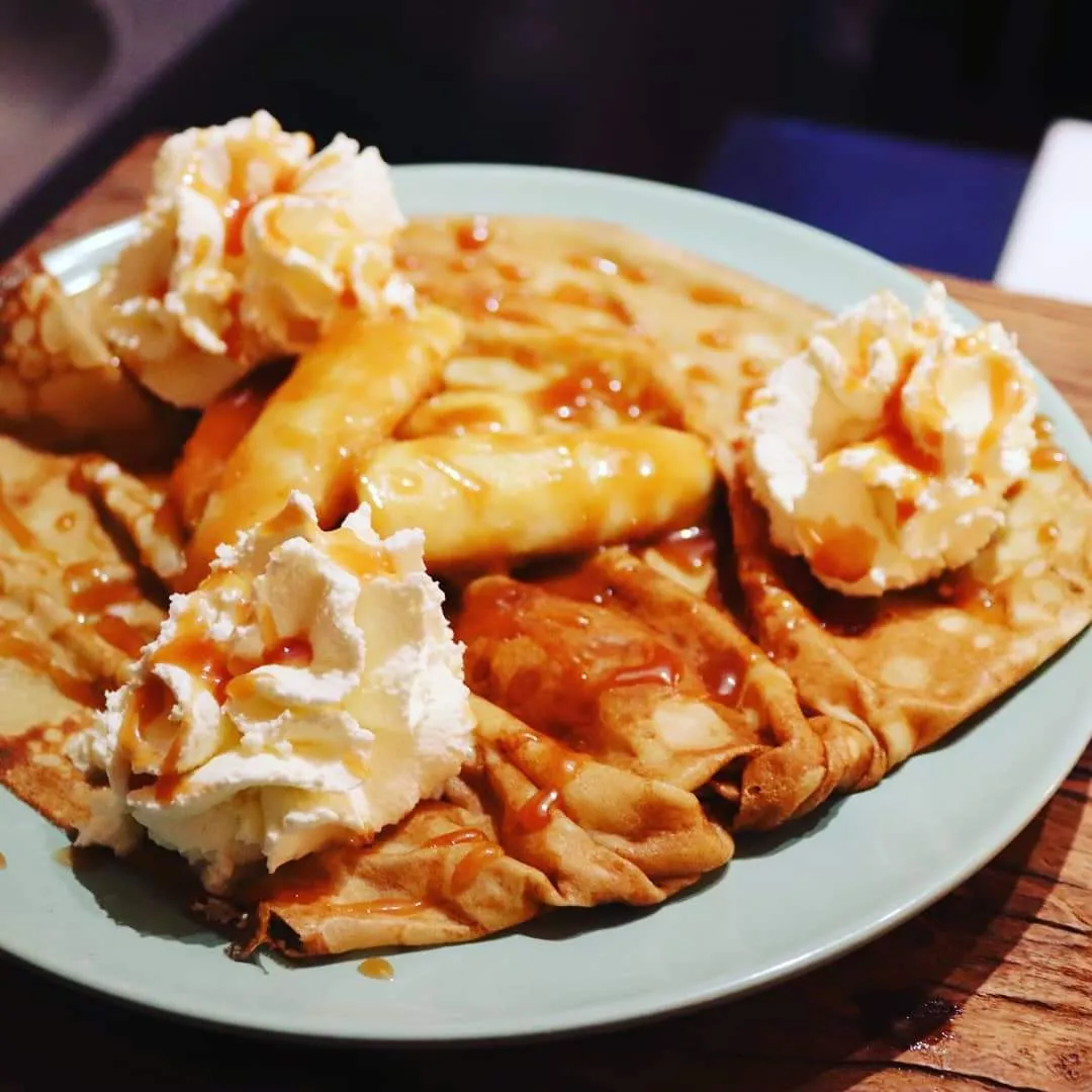 La Banana Caramel crêpe