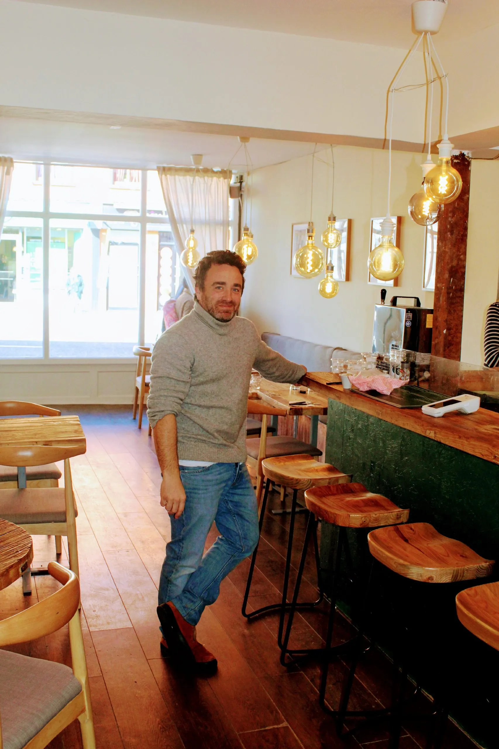 Louis, founder of Chez Louis Crêperie in Bray