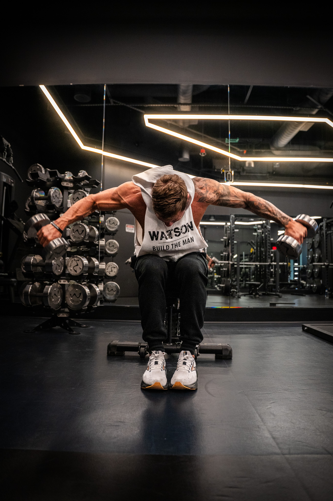 Jason Watson training