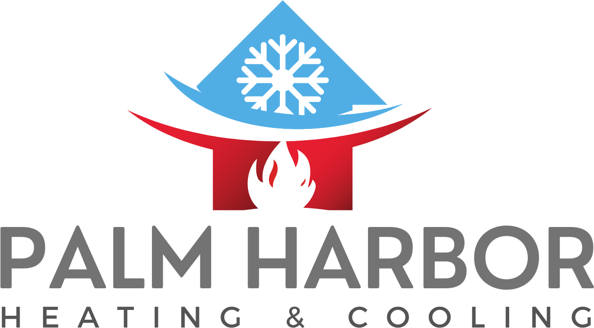 Palm Harbor Heating & Cooling Black Logo