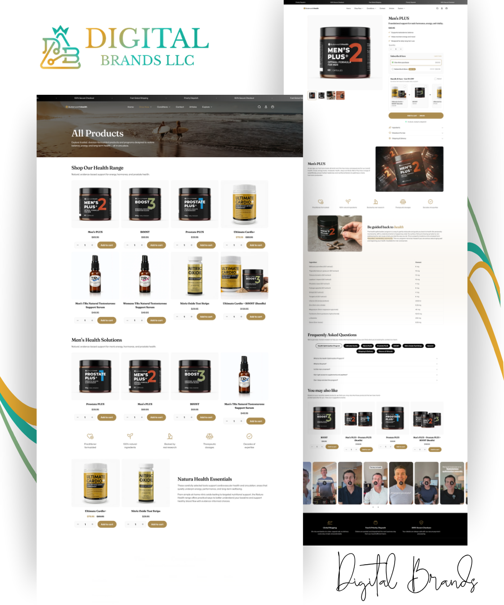 Butterworth Health Shop Page