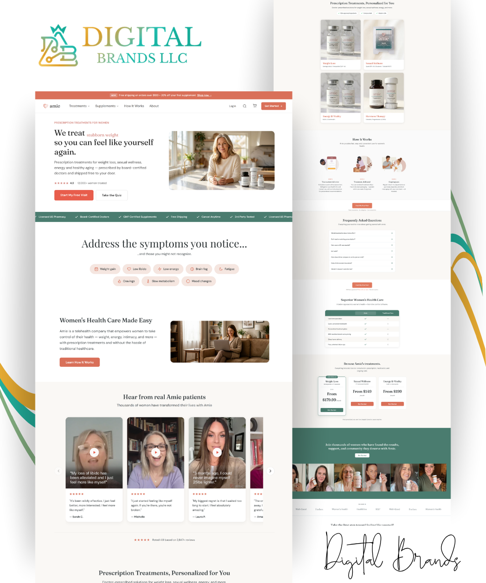 Amie Corporate Website