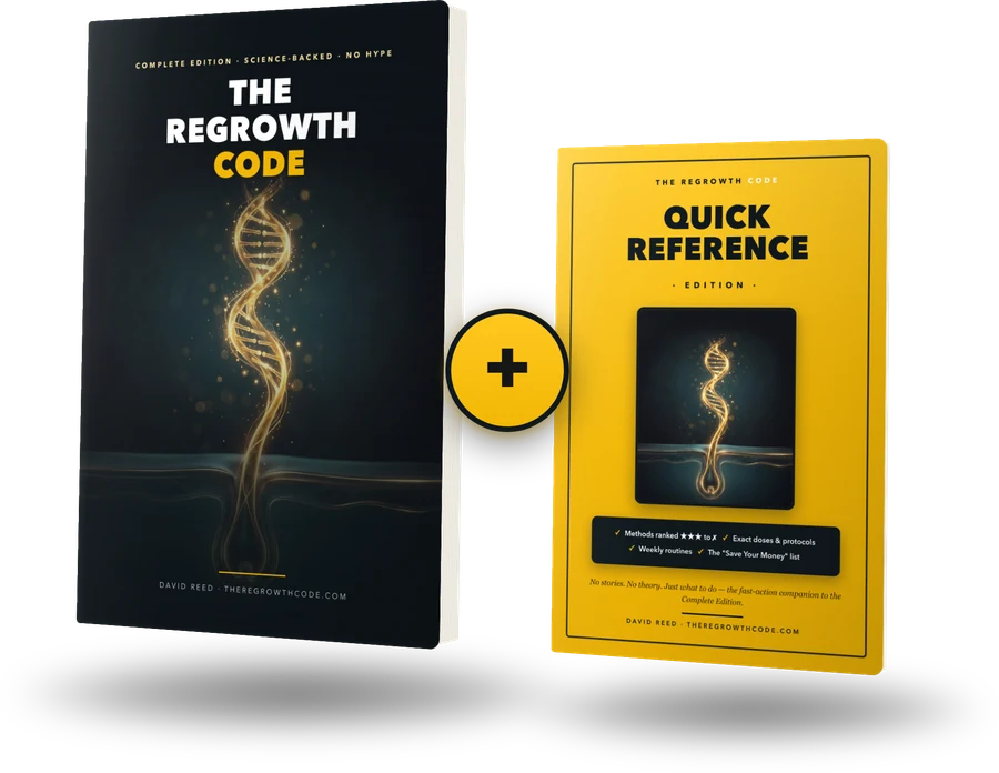 The Regrowth Code — the Complete Edition and the Quick-Reference plus the Quick-Reference guides for men and women
