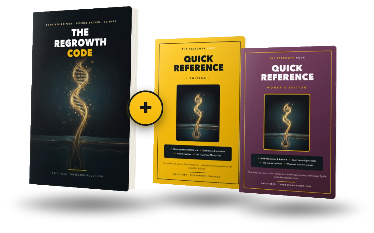 The Regrowth Code &mdash; Complete Edition + Quick-Reference guides for men and women