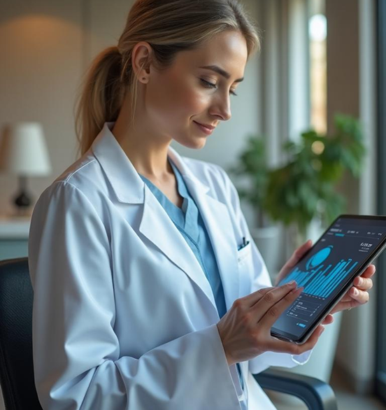 AI analytics dashboard