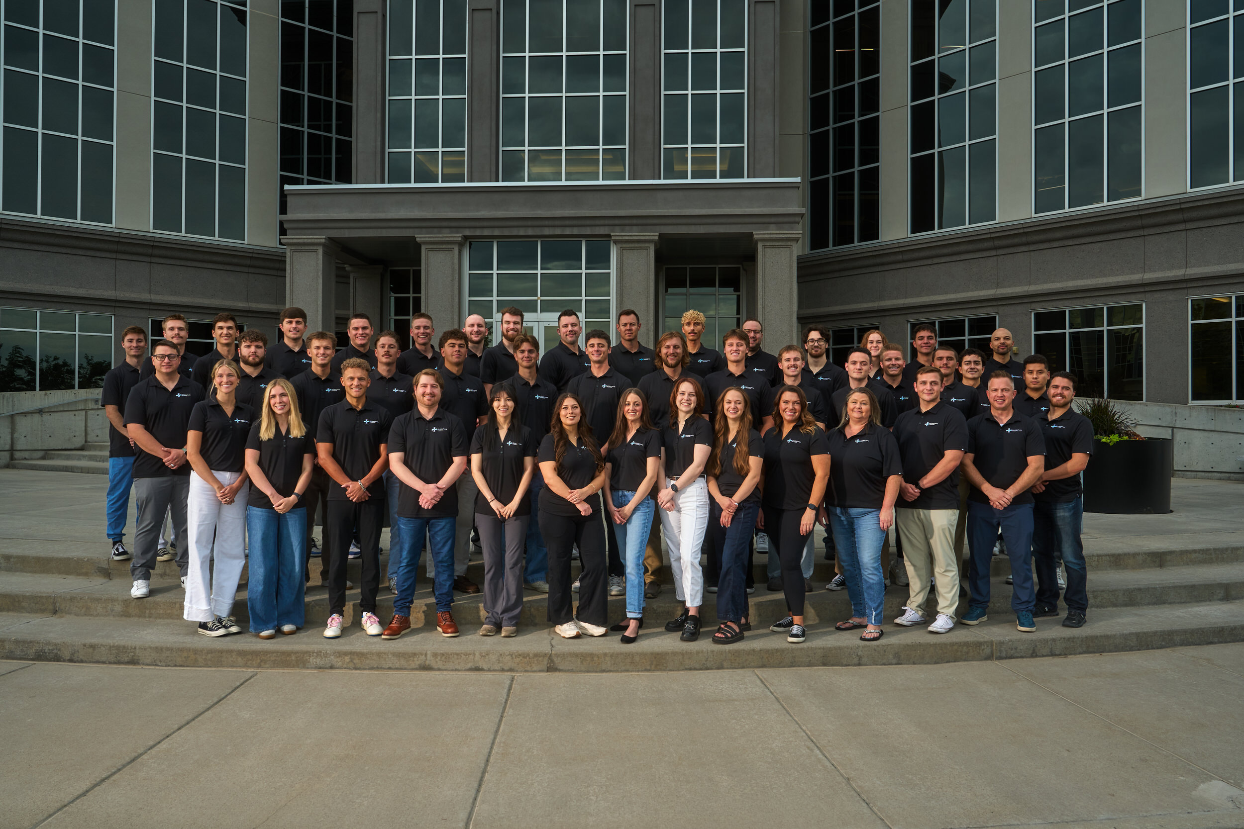 The Complete Family Protection team outside the Lehi office