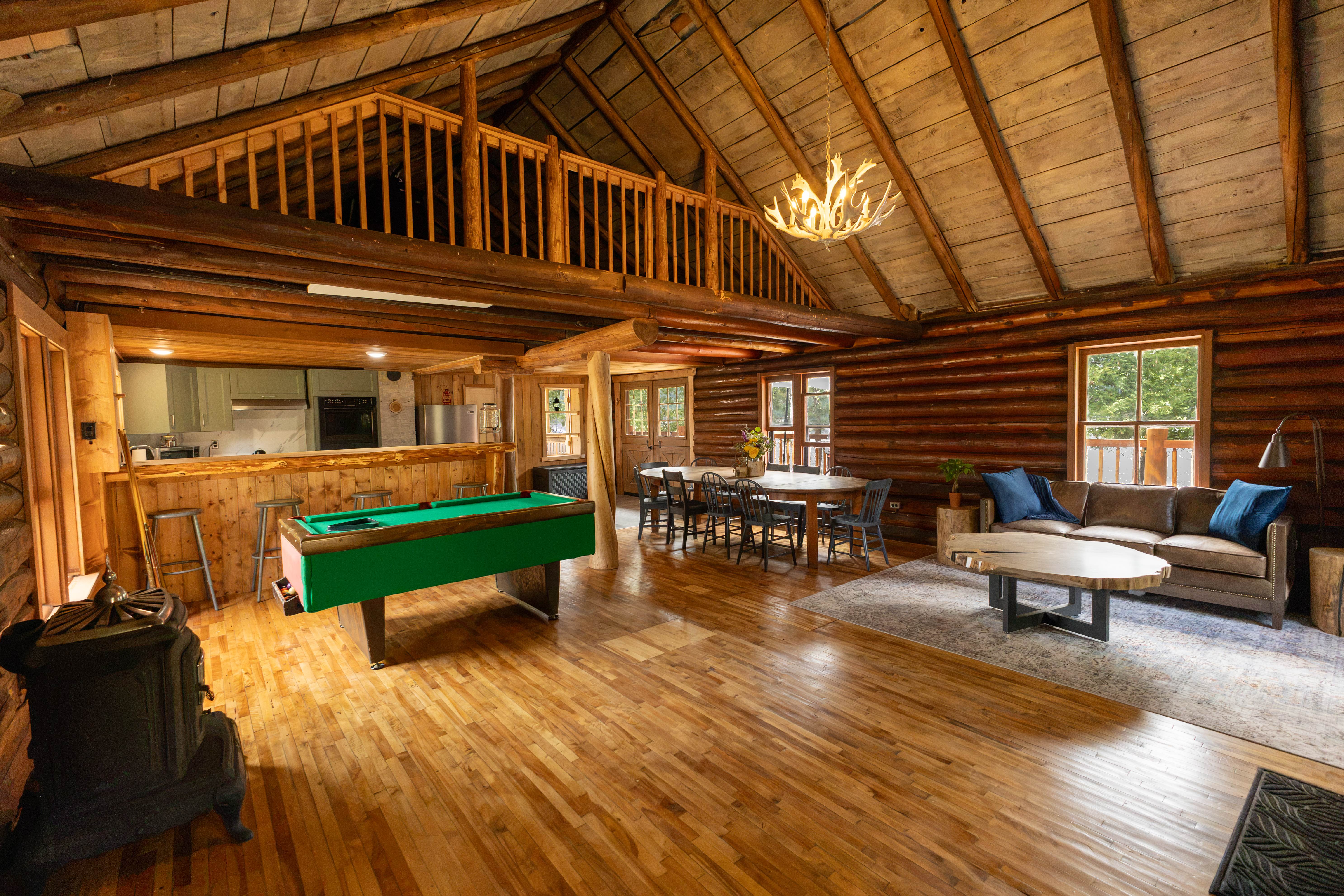 Main lodge at Wick Cliff Lodge