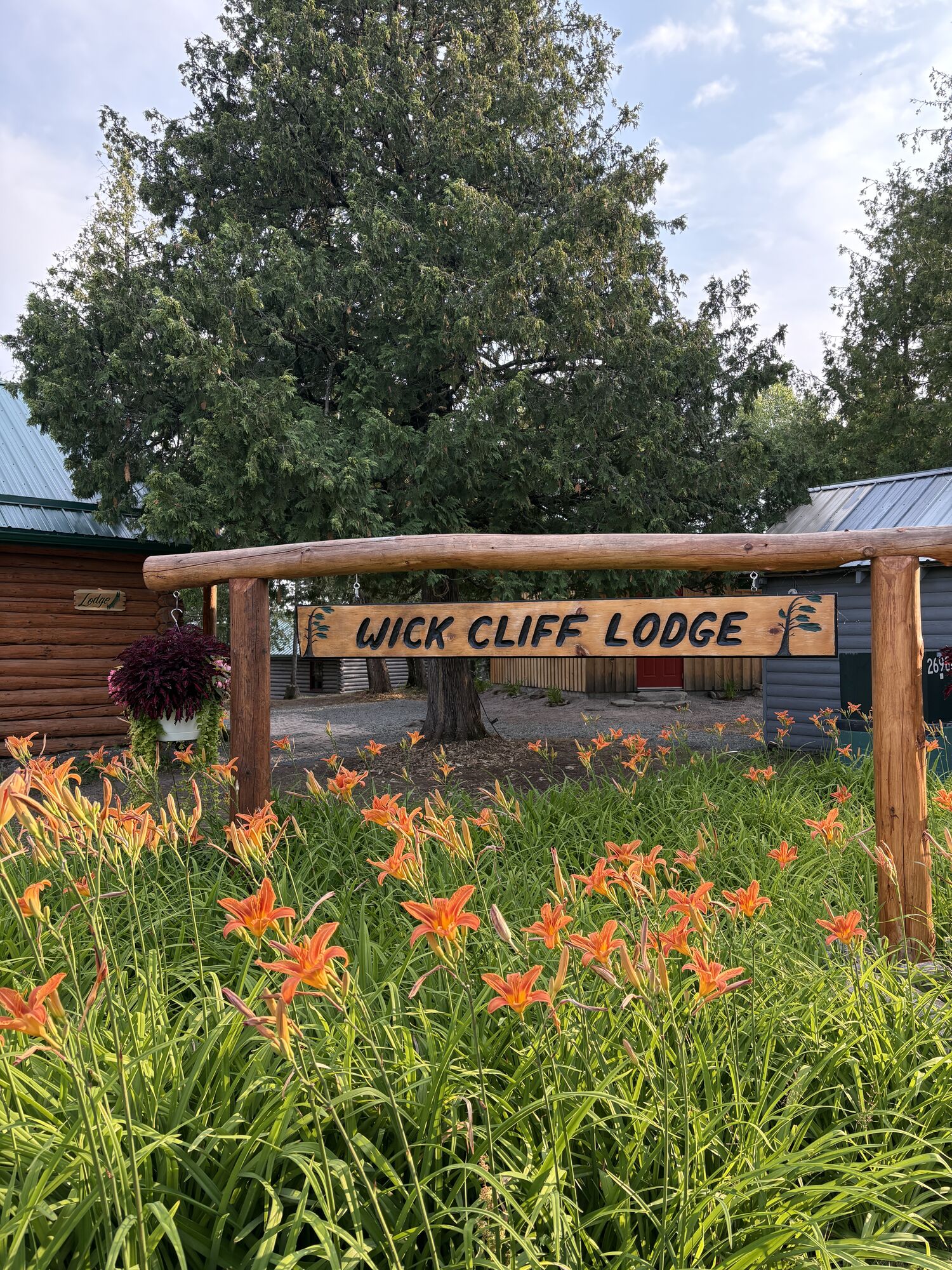 Lakeside and outdoor areas at Wick Cliff Lodge