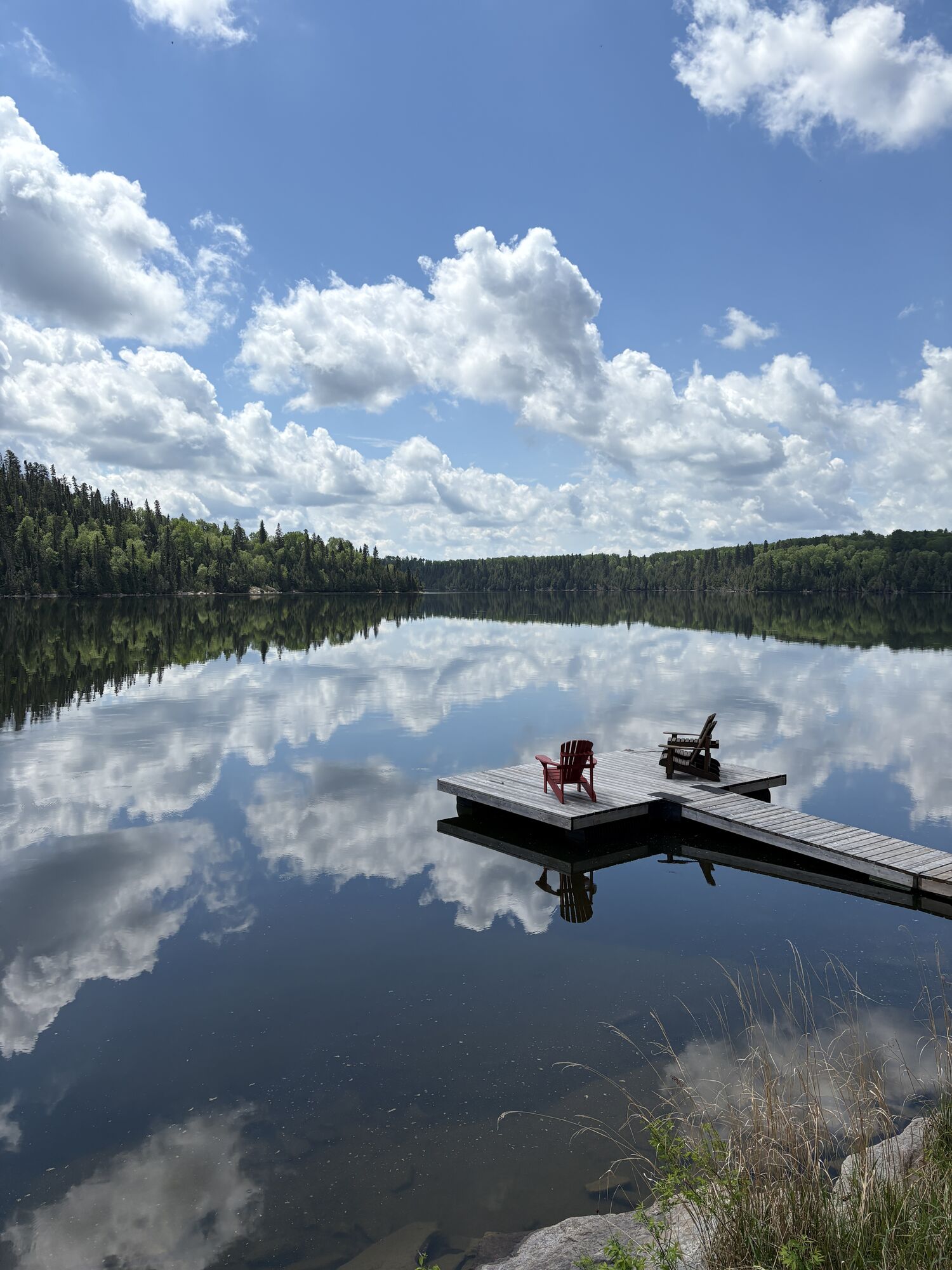 Lake view at Wick Cliff Lodge