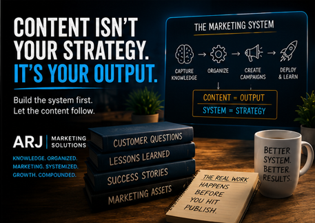 Content is Output Factory Analogy