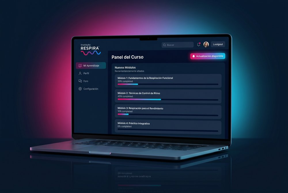Mockup entregable Instituto Respira