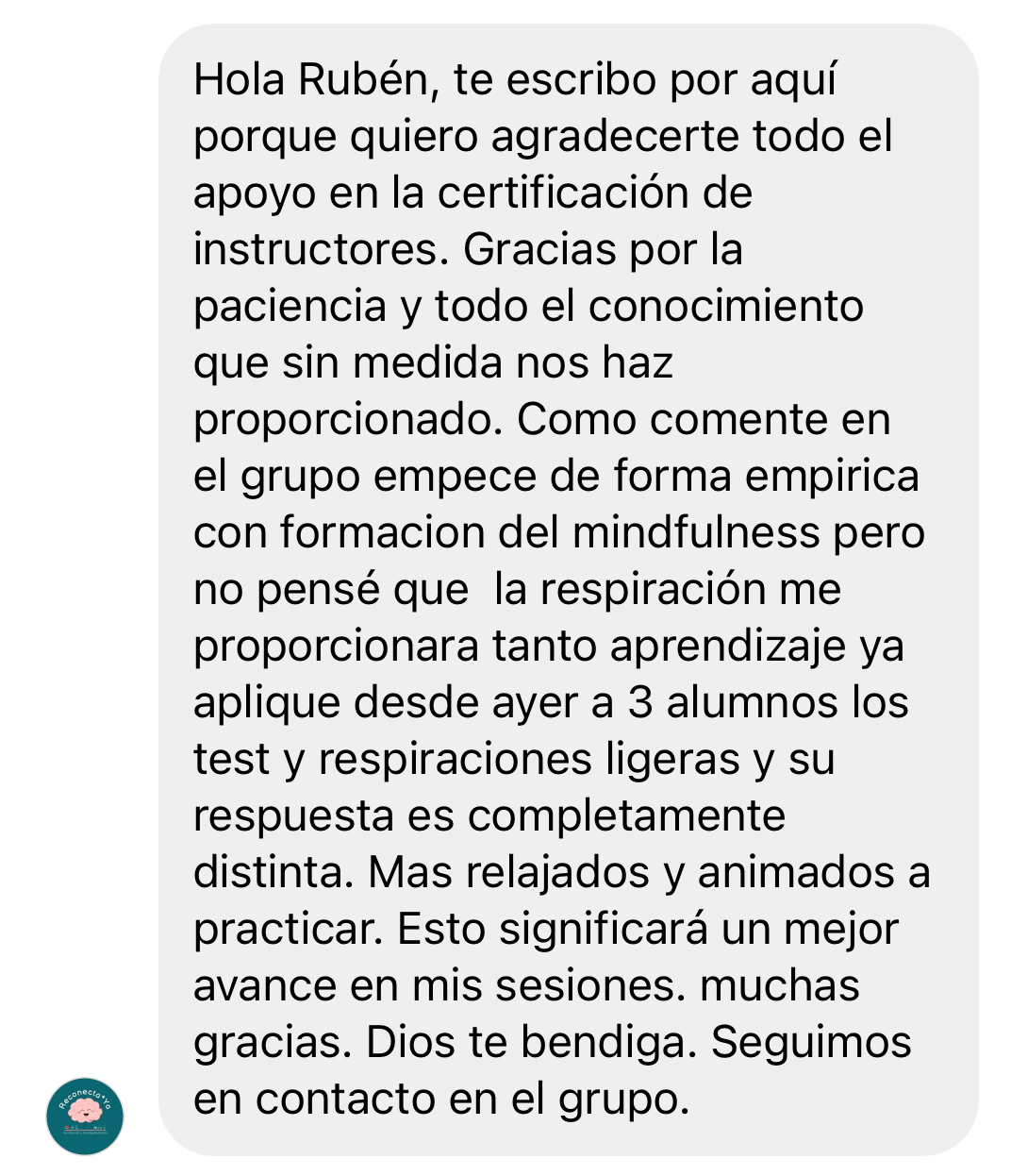 Testimonio Instituto Respira