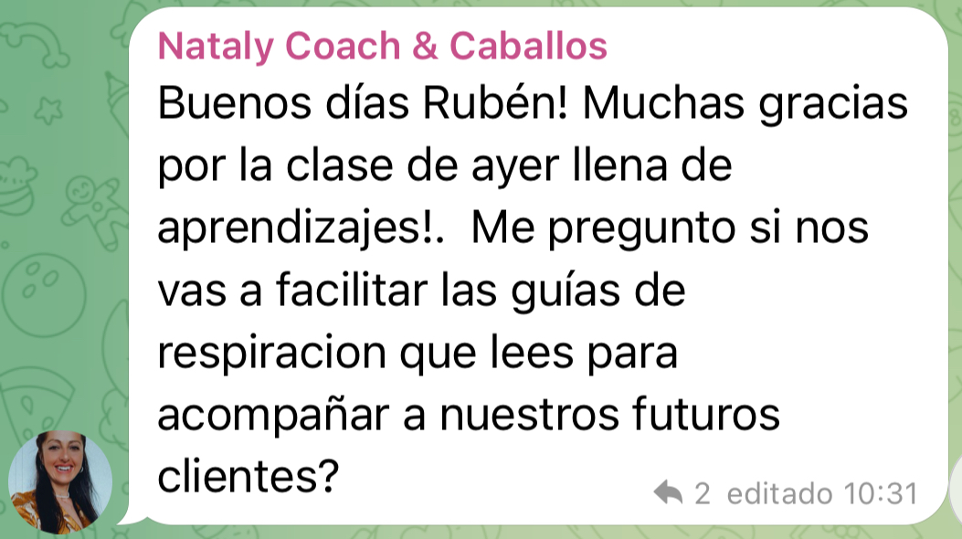 Testimonio Instituto Respira