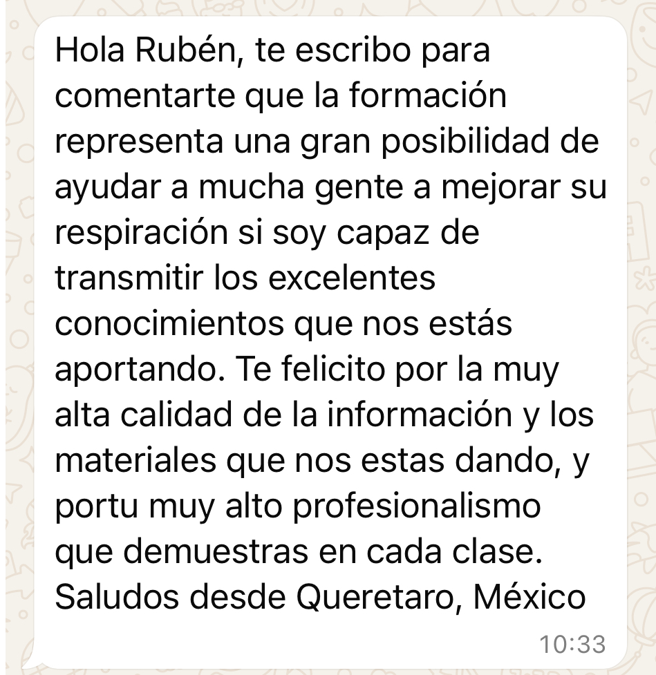 Testimonio Instituto Respira