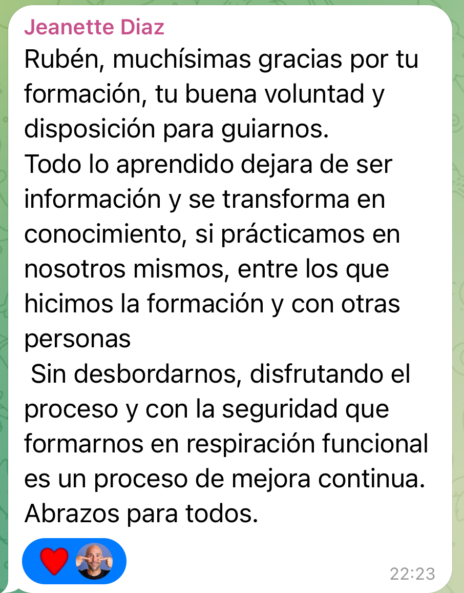 Testimonio Instituto Respira