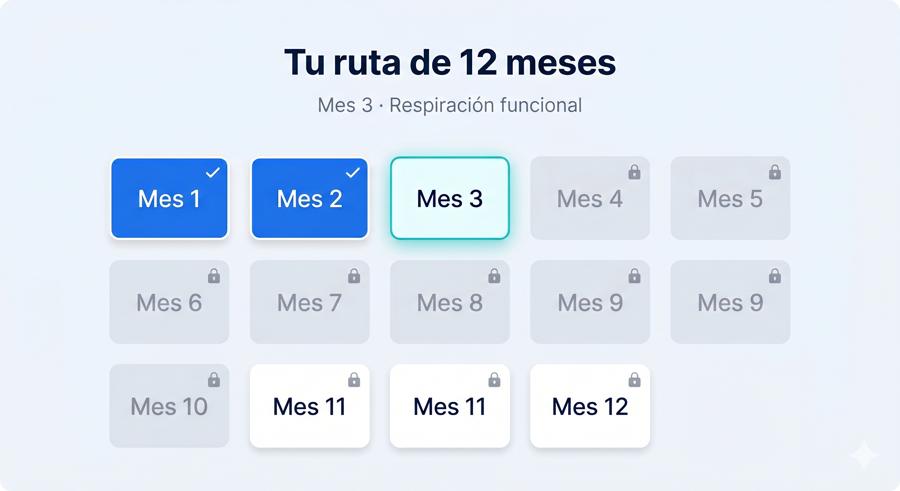 Tu ruta de 12 meses