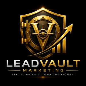 LeadVault Marketing Logo