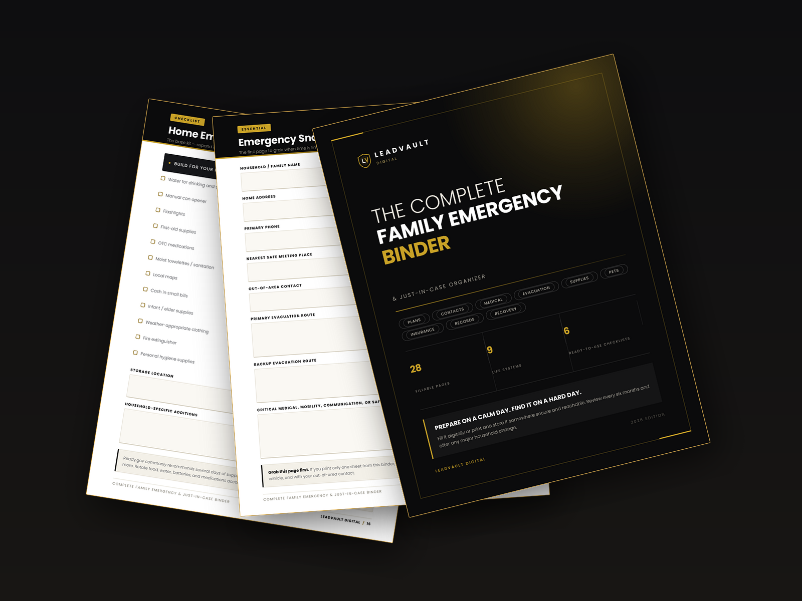 Emergency Wallet Cards bonus preview