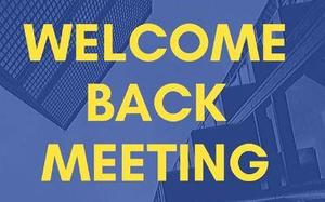 Welcome Back School Meeting with the Superintendent