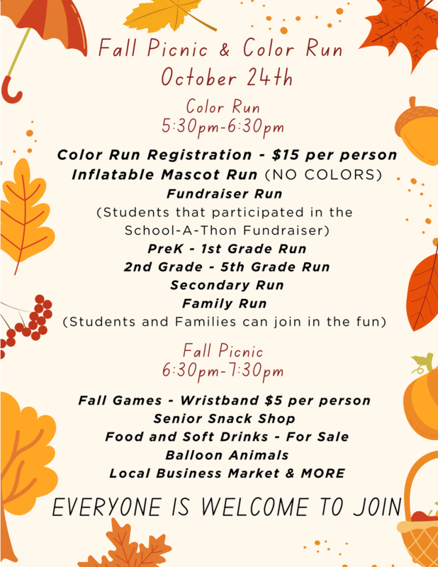 Fall Picnic & Color Run