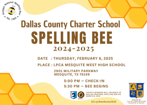 2025 Dallas County Charter School Spelling Bee