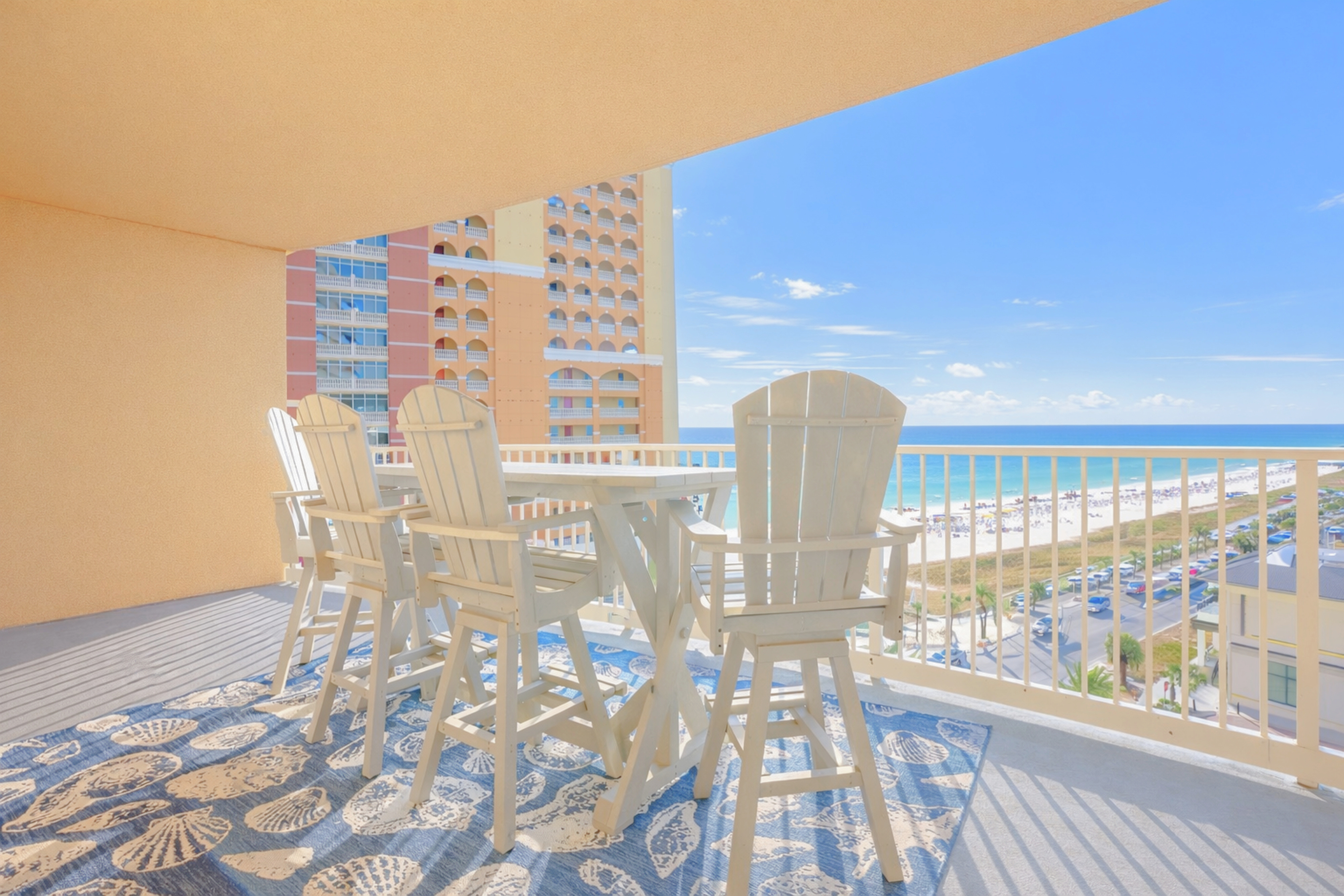 View of Panama City Beach from Calypso Tower 3