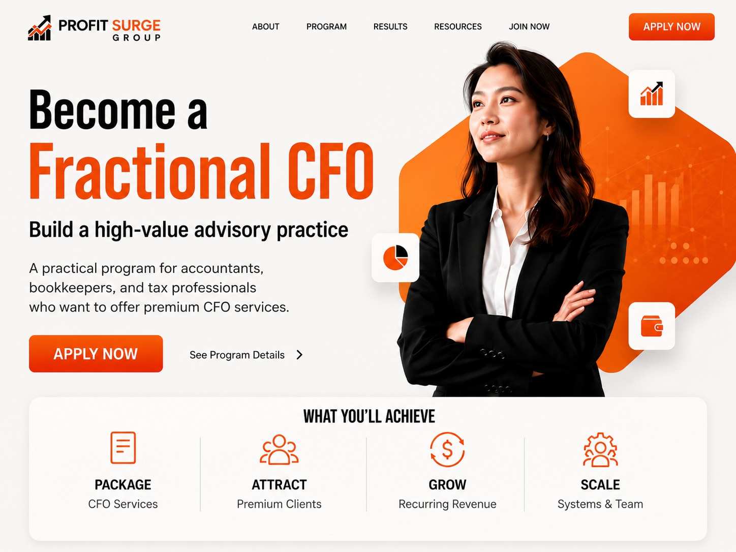 Profit Surge Group funnel