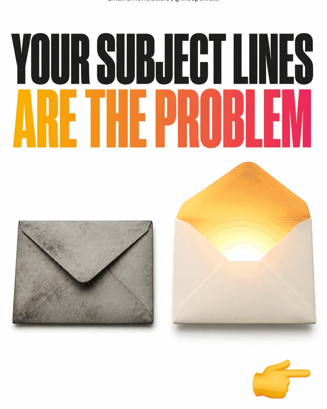 Your Subject Lines Are the Problem carousel