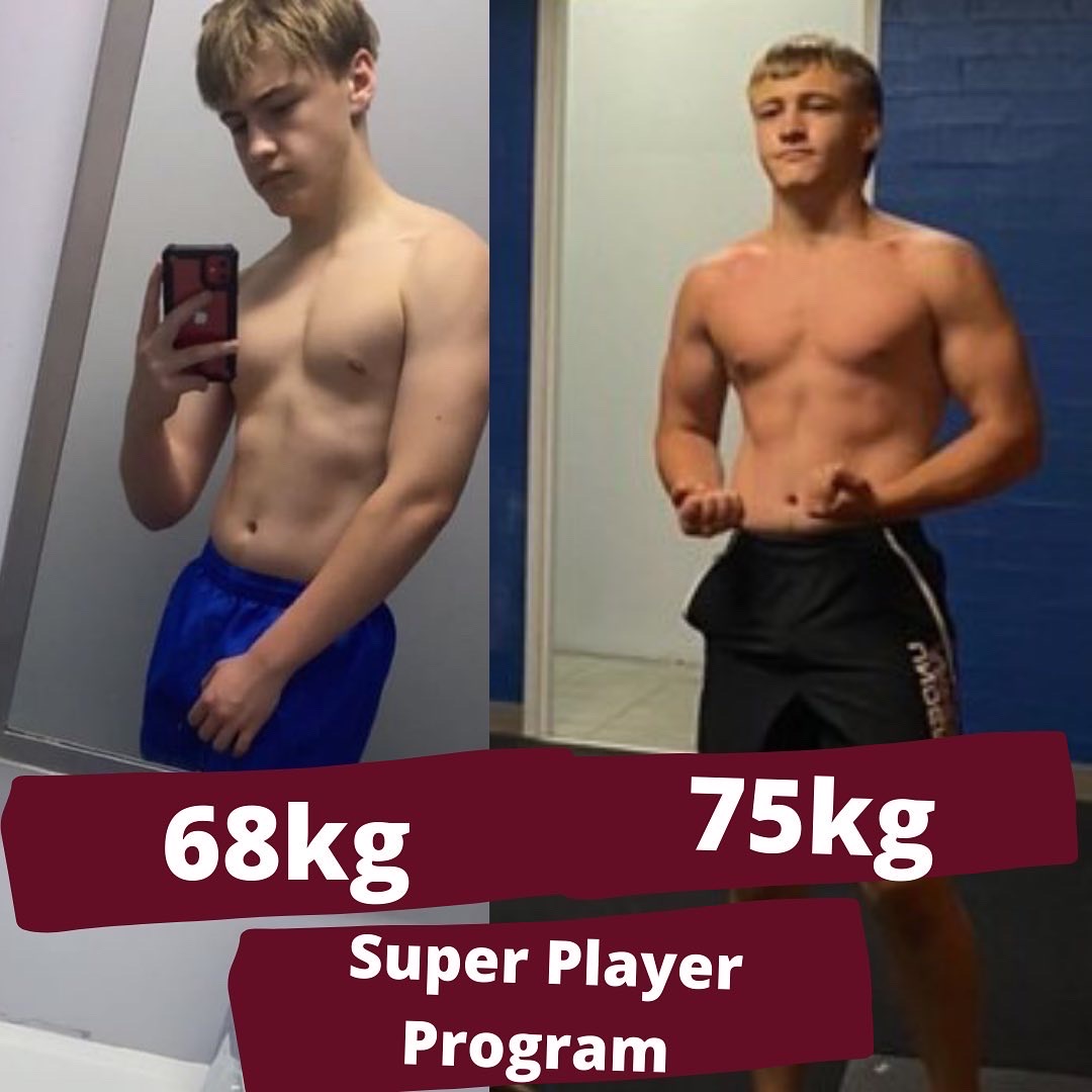 Vorster gained 8kg