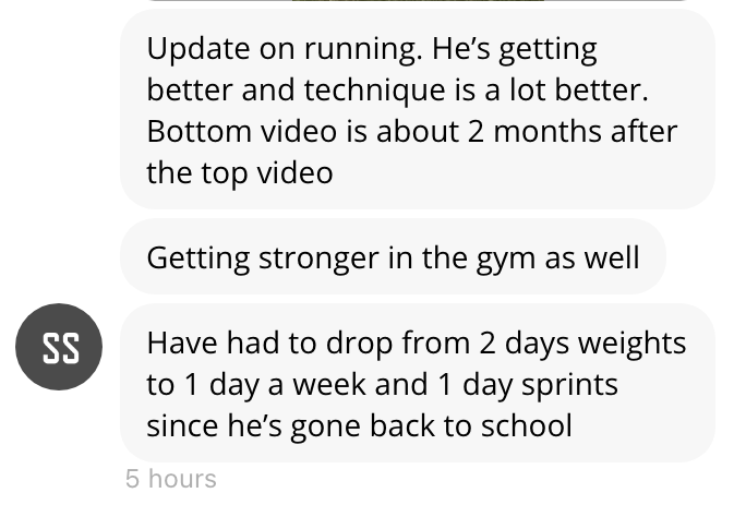 Fixed running technique