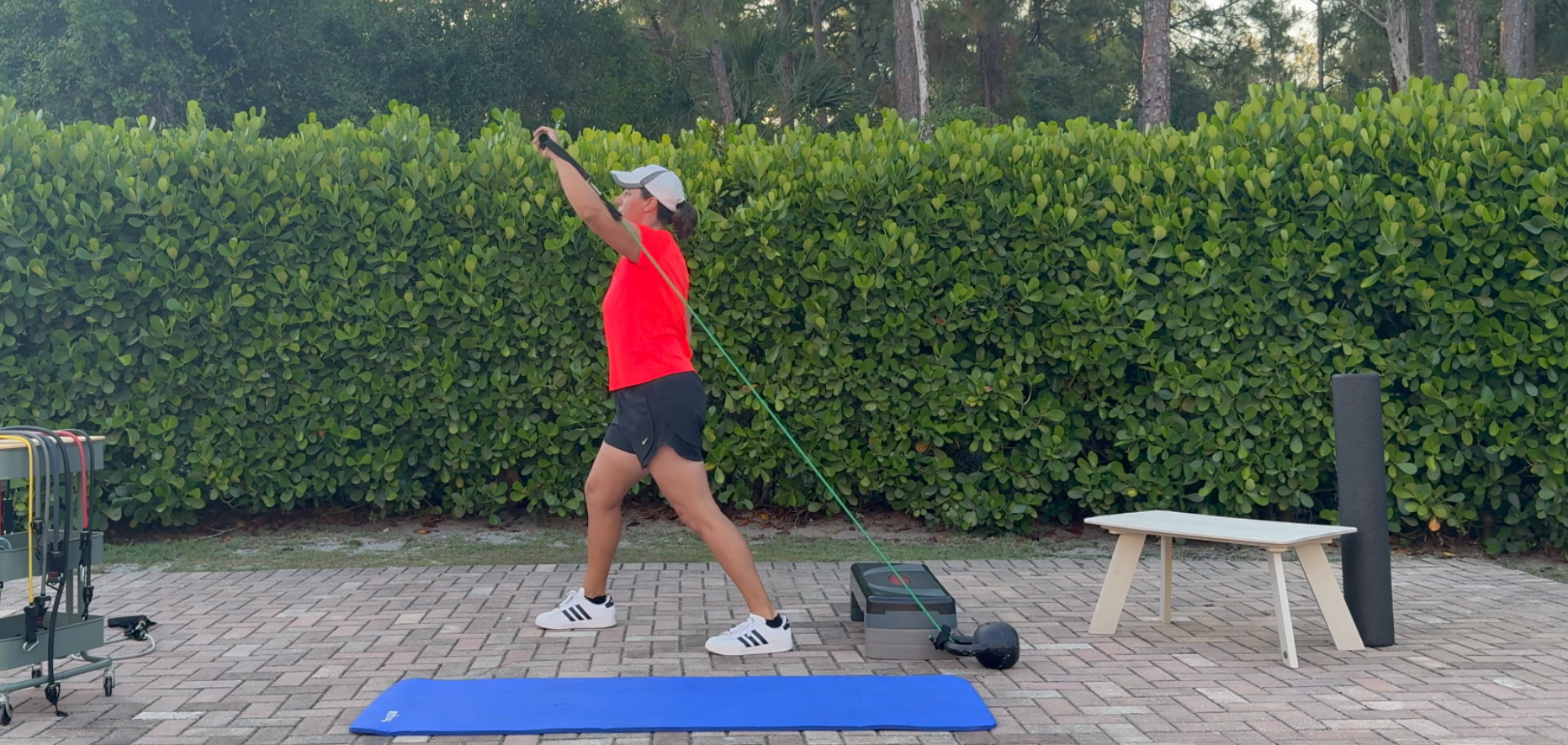 Alana Bouley strength training