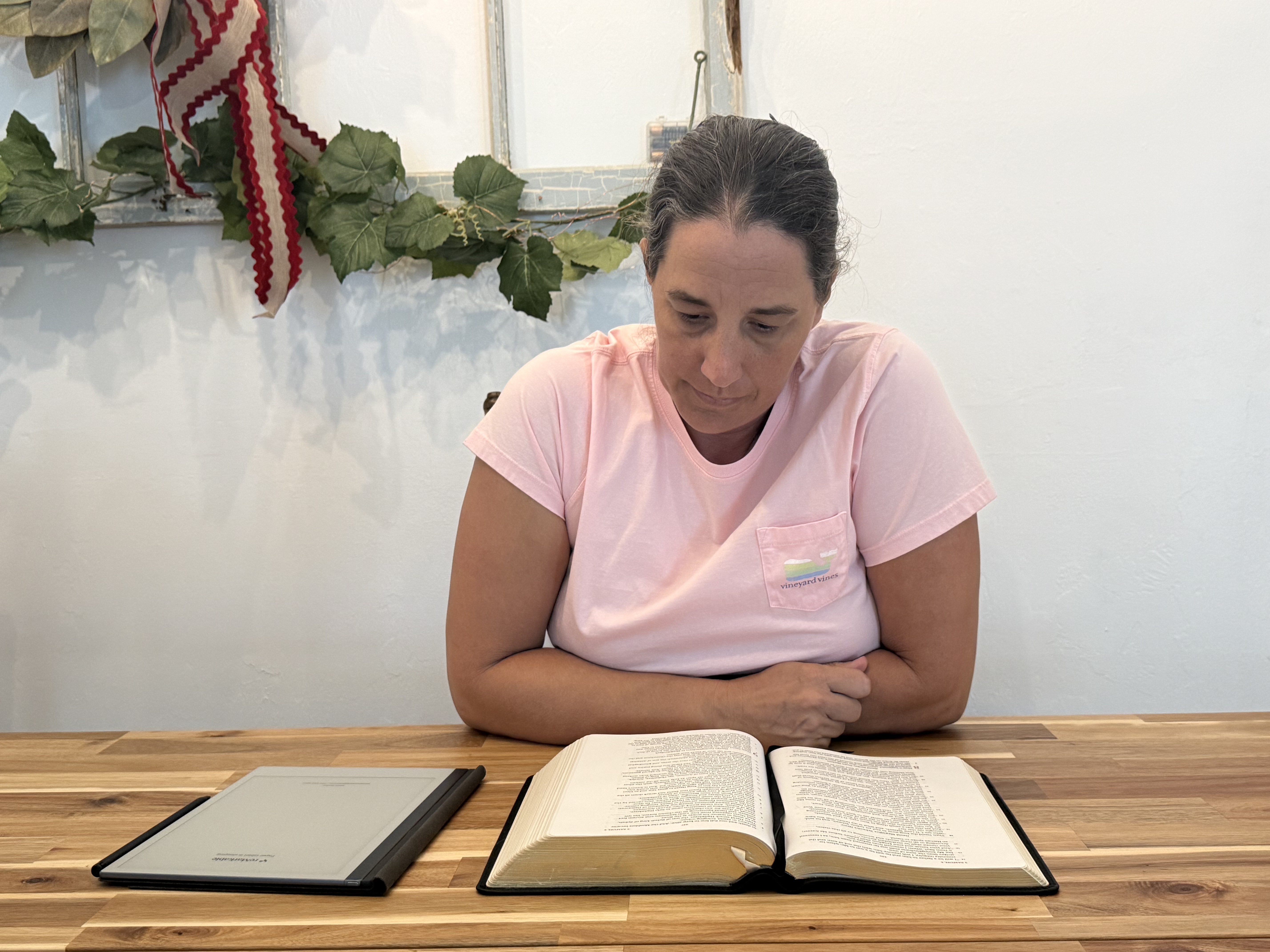 Alana in Bible study