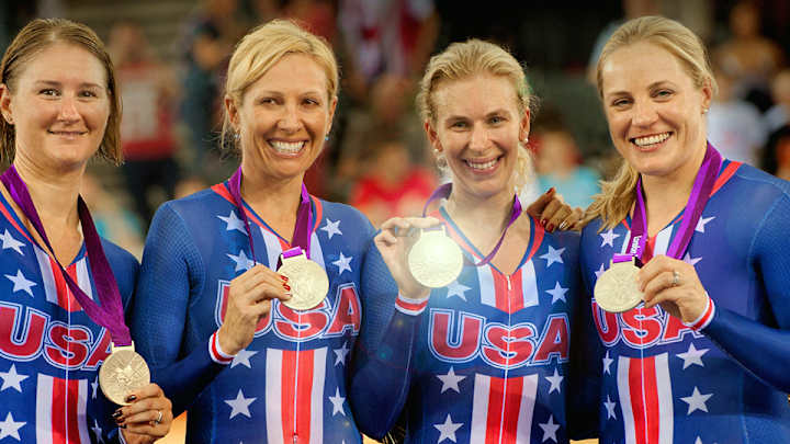 London 2012 Olympic Silver Medalists, Women’s Team Pursuit