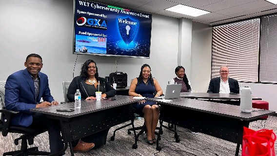 Ieshea Hollins keynote at ULM Monroe Chamber of Commerce Cybersecurity Awareness event
