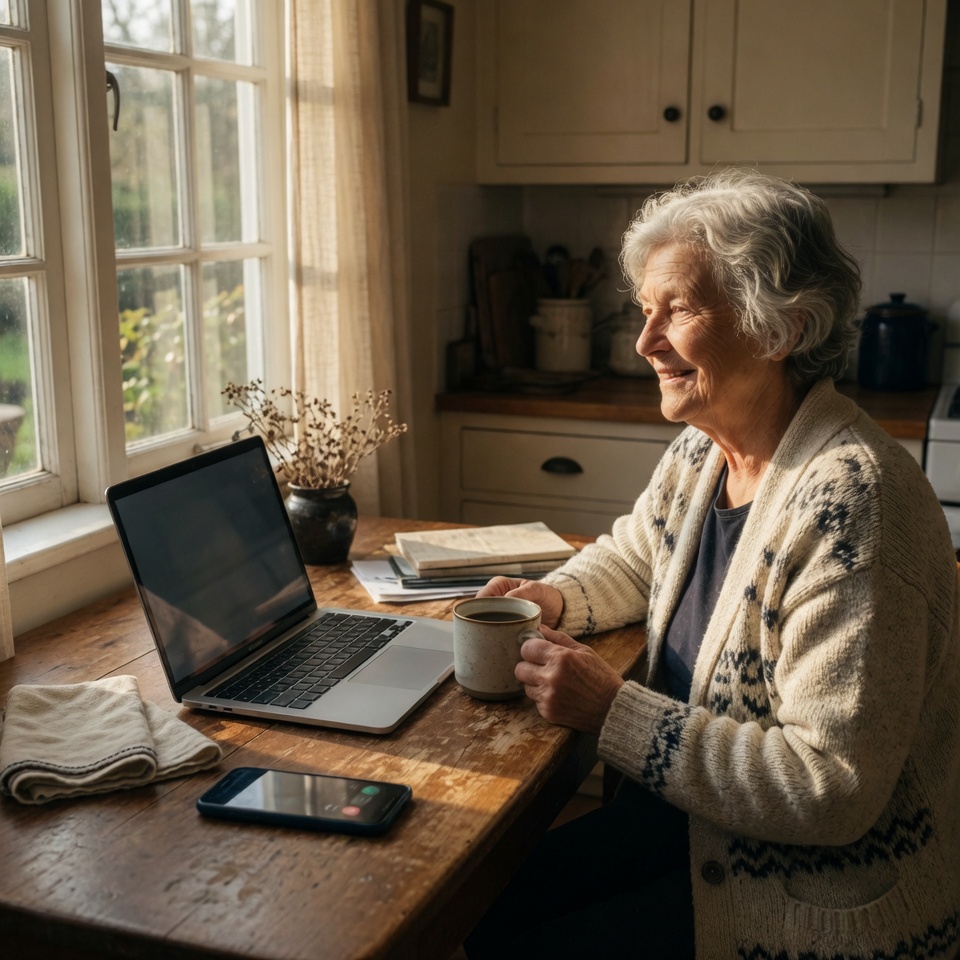 A calmer way — comparing Medicare at the kitchen table, phone set aside