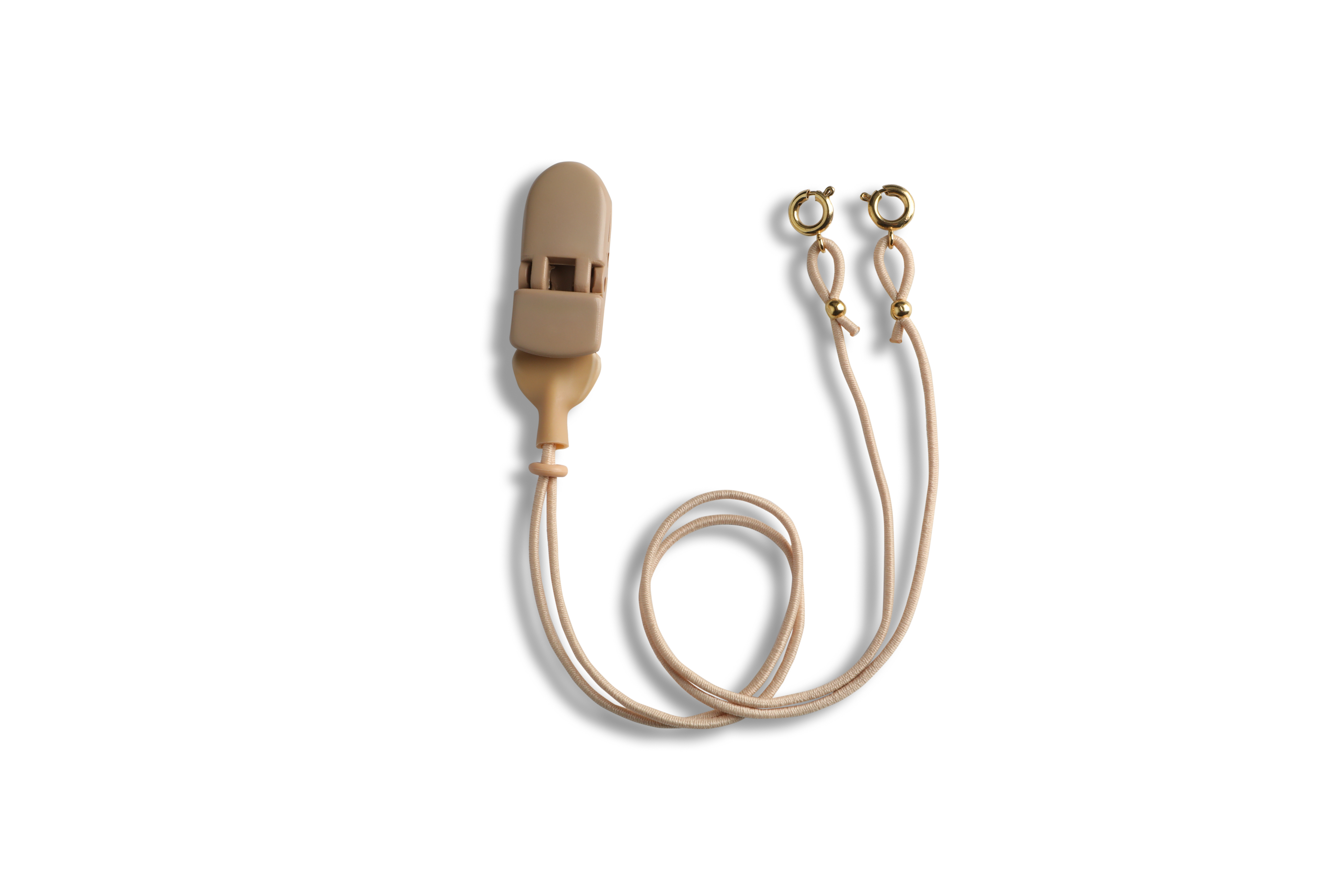 Beige Ear Gear ITE Corded