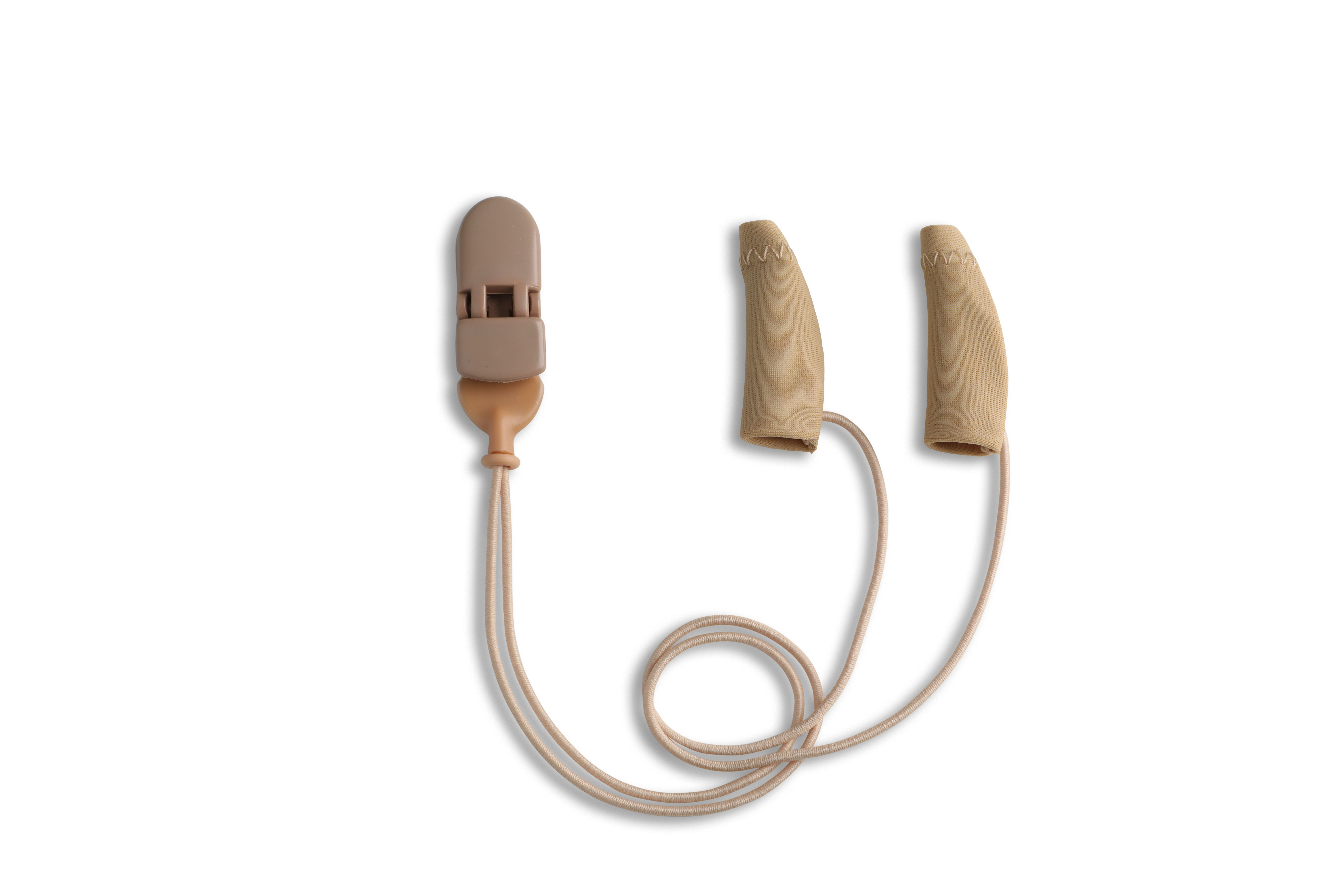 Beige Ear Gear Corded Mini