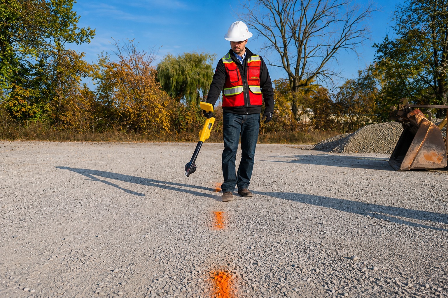 Utility Line Marking in Columbus