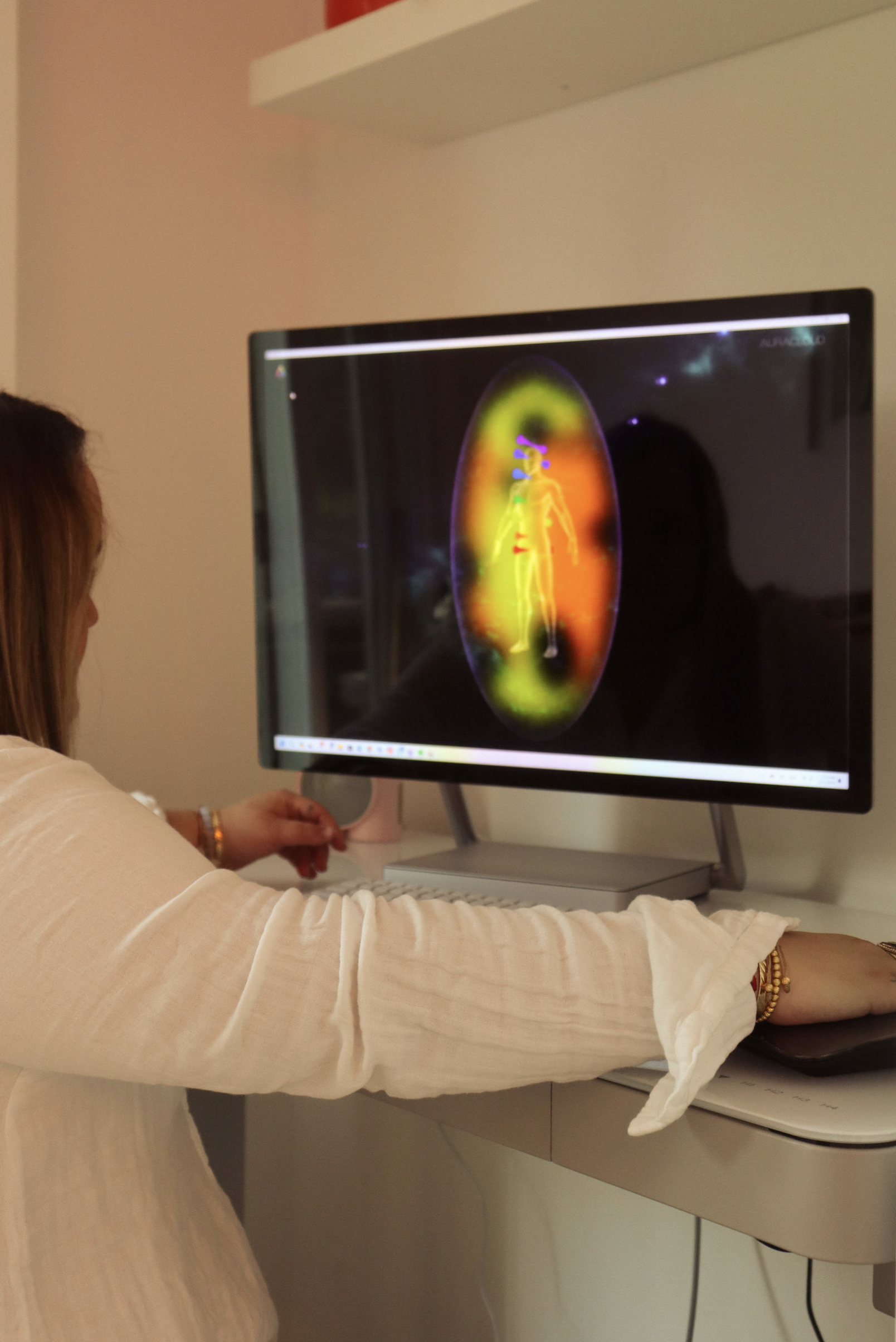 House of Vibration aura portraits and energetic field imagery
