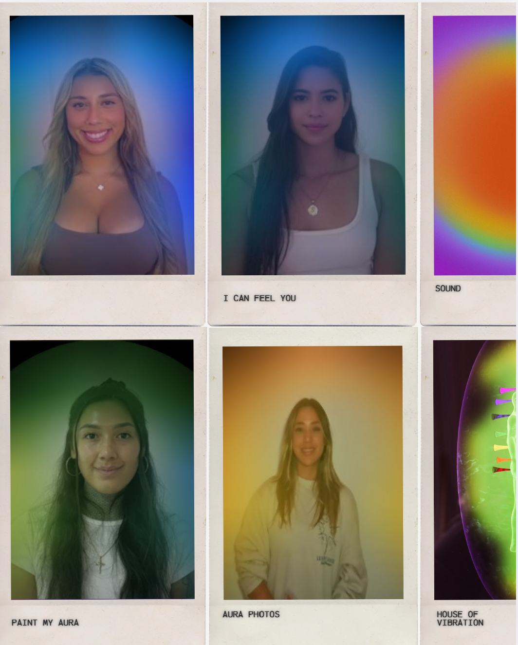 House of Vibration aura color chart