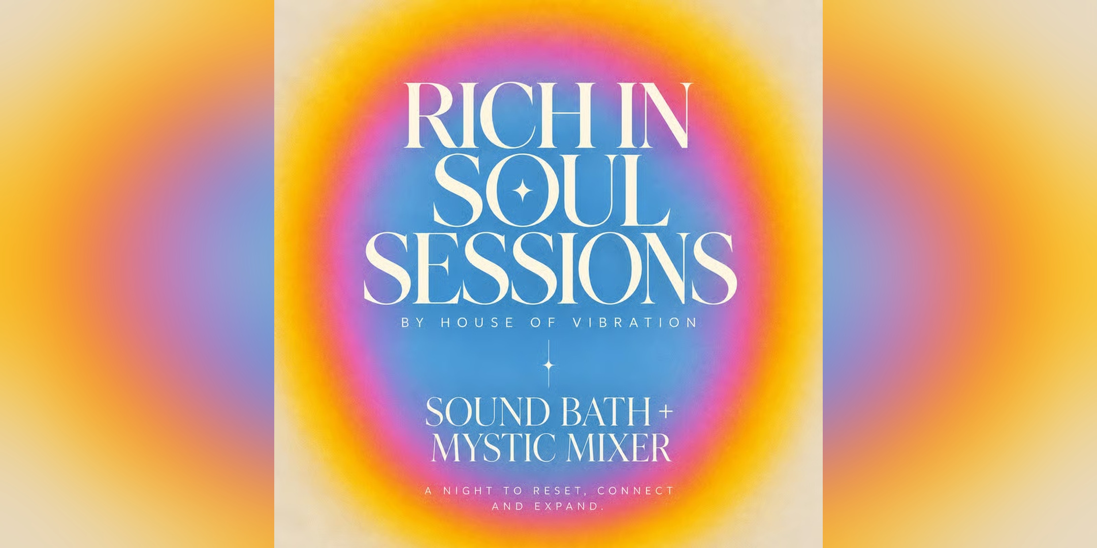 Rich in Soul Sessions event artwork