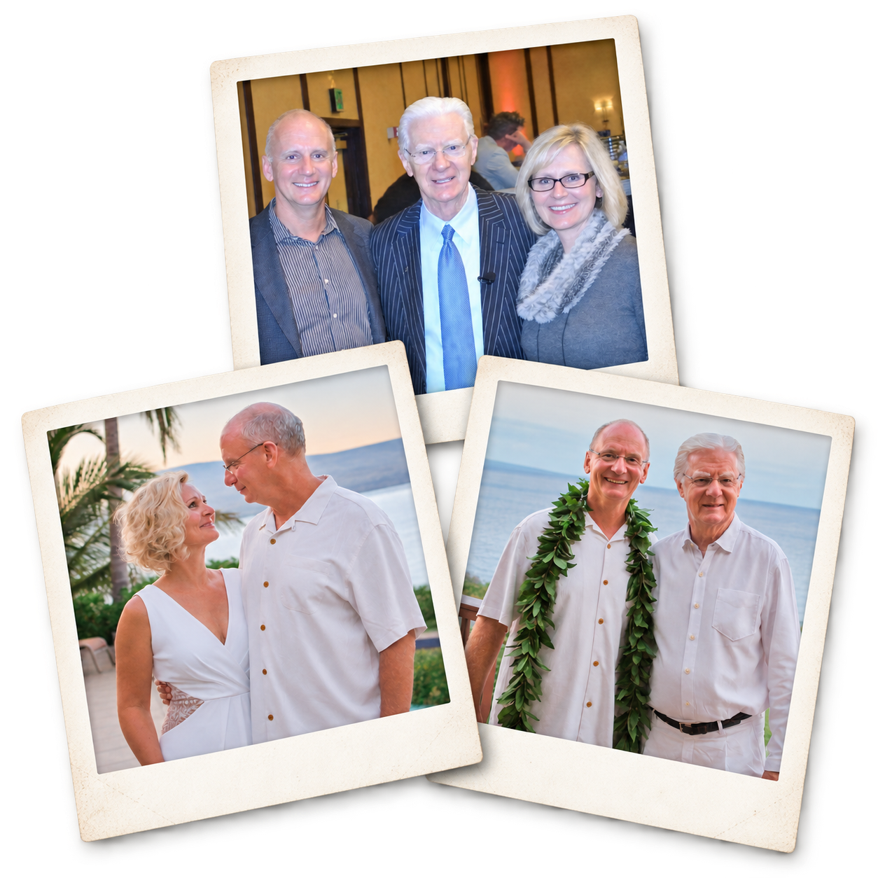 Brian Proctor, Bob Proctor, and Cory Kelly Proctor through the years