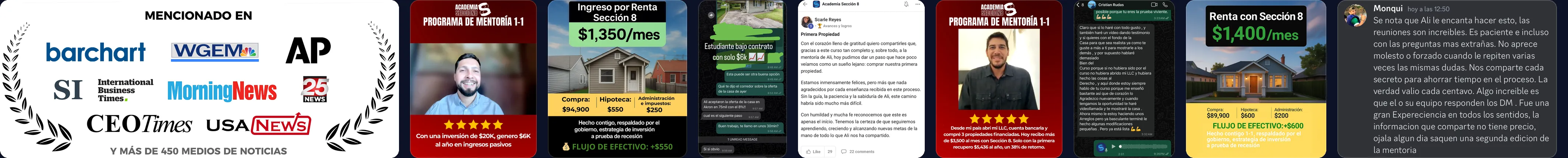 Pruebas de resultados de estudiantes