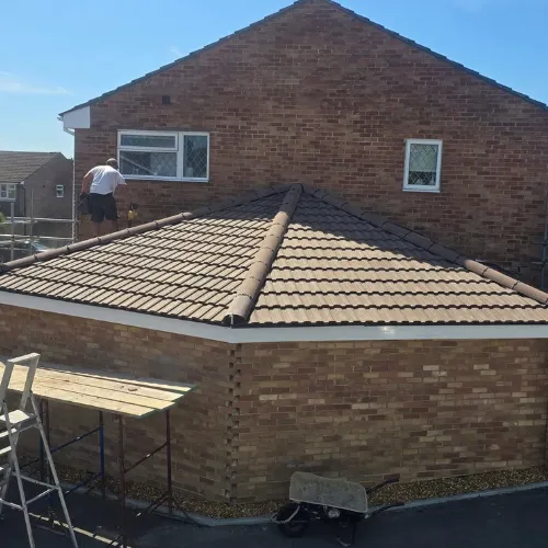 Recent roof project